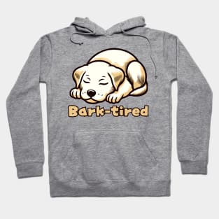 Tired dog Hoodie